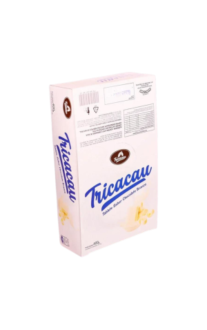 00) DUKACAU DISPLAY TABLETE CHOCOLATE BRANCO 400G CX/20