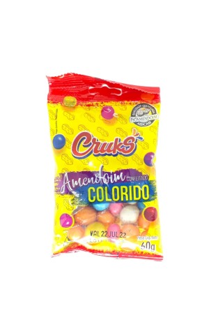 00) KUKY  60G AMENDOIM COLORIDO PC/40
