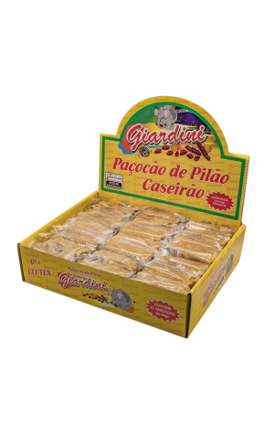 00) GIARDINI PACOCAO DE PILAO CASEIRO 90 G CX/21