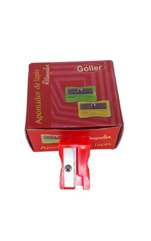 13) APONTADOR GOLLER RETANGULAR SEM CESTO DZ/12