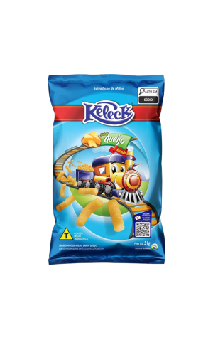 00)  KELECK SALGADINHO  51G QUEIJO PC/10