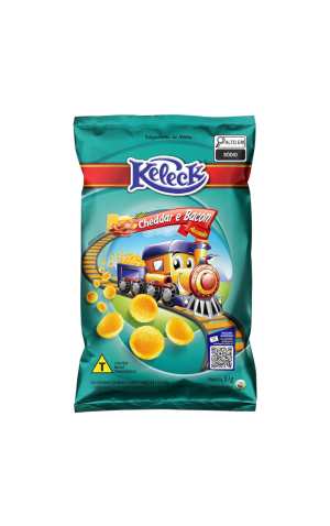 00)  KELECK SALGADINHO  51G CHEDDAR E BACON PC/10